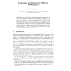 Languages and Interactive Software Development