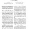 Laser based intersection detection for reactive navigation in an underground mine