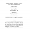 Lattice Tilings by Cubes: Whole, Notched and Extended