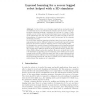 Layered Learning for a Soccer Legged Robot Helped with a 3D Simulator