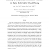 Learning a Hierarchical Deformable Template for Rapid Deformable Object Parsing
