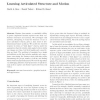 Learning Articulated Structure and Motion