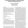 Learning basic navigation for personal satellite assistant using neuroevolution