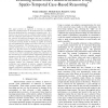 Learning Behavioral Parameterization using Spatio-Temporal Case-Based Reasoning