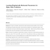 Learning biophysically-motivated parameters for alpha helix prediction