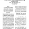 Learning Evaluation Functions for Global Optimization and Boolean Satisfiability