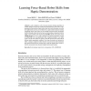 Learning Force-Based Robot Skills from Haptic Demonstration