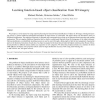 Learning function-based object classification from 3D imagery
