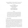 Learning High-level Independent Components of Images through a Spectral Representation