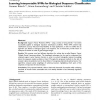 Learning Interpretable SVMs for Biological Sequence Classification