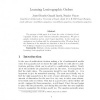 Learning lexicographic orders