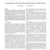 Learning Markov networks: maximum bounded tree-width graphs
