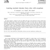 Learning maximal structure fuzzy rules with exceptions