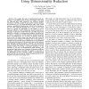 Learning omnidirectional path following using dimensionality reduction