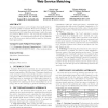 Learning ontologies to improve the quality of automatic web service matching