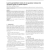 Learning probabilistic models of cis-regulatory modules that represent logical and spatial aspects