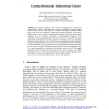Learning Structurally Indeterminate Clauses