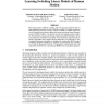 Learning Switching Linear Models of Human Motion