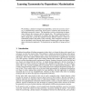 Learning Taxonomies by Dependence Maximization