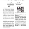 Learning the Behavior of Users in a Public Space through Video Tracking