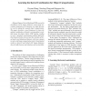 Learning the Kernel Combination for Object Categorization