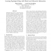 Learning Topological Maps with Weak Local Odometric Information