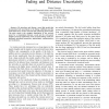 Link modeling with joint fading and distance uncertainty