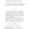 Linked graphs with restricted lengths