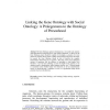 Linking the Gene Ontology with Social Ontology: A Prolegomena to the Ontology of Personhood