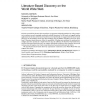 Literature-based discovery on the World Wide Web