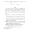 Locally decodable codes with 2 queries and polynomial identity testing for depth 3 circuits