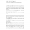Logical models of argument