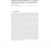 Logical Non-determinism as a Tool for Logical Modularity: An Introduction
