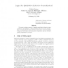 Logics for Qualitative Inductive Generalization