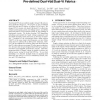 Low-power FPGA using pre-defined dual-Vdd/dual-Vt fabrics