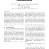 Machine learning for information architecture in a large governmental website