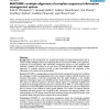 MACSIMS : multiple alignment of complete sequences information management system