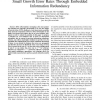 Making DNA self-assembly error-proof: Attaining small growth error rates through embedded information redundancy