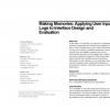 Making memories: applying user input logs to interface design and evaluation