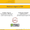 Malicious origami in PDF