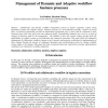 Management of Dynamic and Adaptive Workflow Business Processes