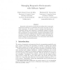 Managing Responsive Environments with Software Agents