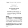 Mapping Cognitive Models to Social Semantic Spaces - Collaborative Development of Project Ontologies