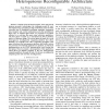 Mapping of a film grain removal algorithm to a heterogeneous reconfigurable architecture
