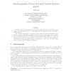 Matching graphs of Hypercubes and Complete Bipartite Graphs