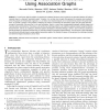 Matching Hierarchical Structures Using Association Graphs