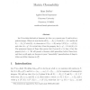 Matrix Choosability