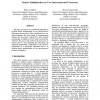 Matrix Multiplication on Two Interconnected Processors