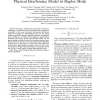 Maximizing capacity with power control under physical interference model in duplex mode