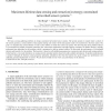 Maximum lifetime data sensing and extraction in energy constrained networked sensor systems